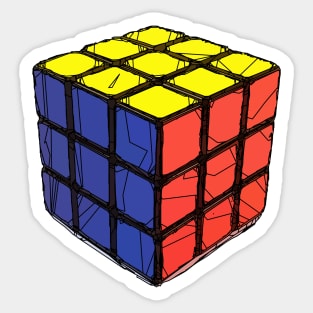 Rubics Cube Sticker